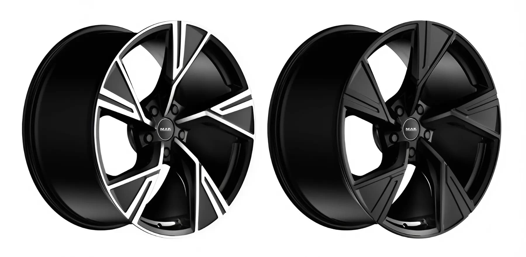 MAK STARK Glossy Black и Black Mirror.